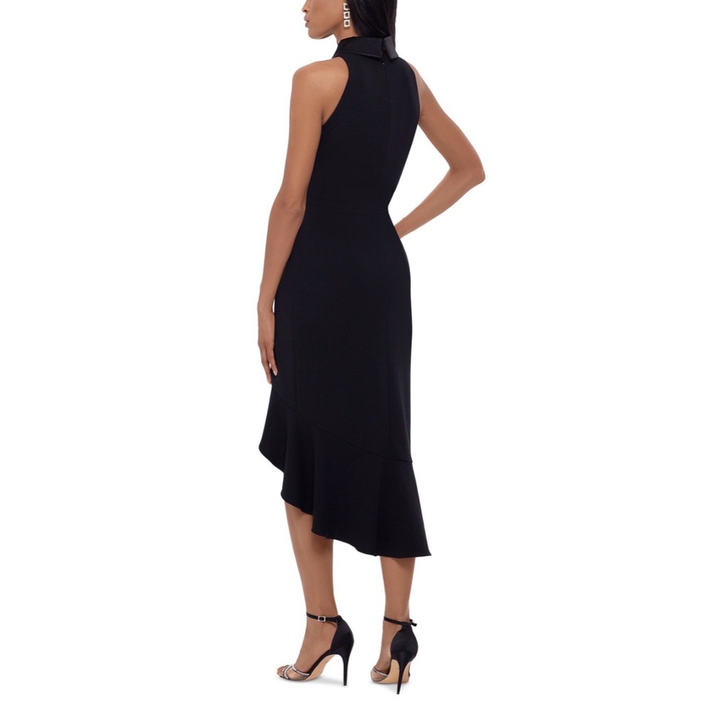 XSCAPE - Elegant Black Dress - Picture 3 of 6